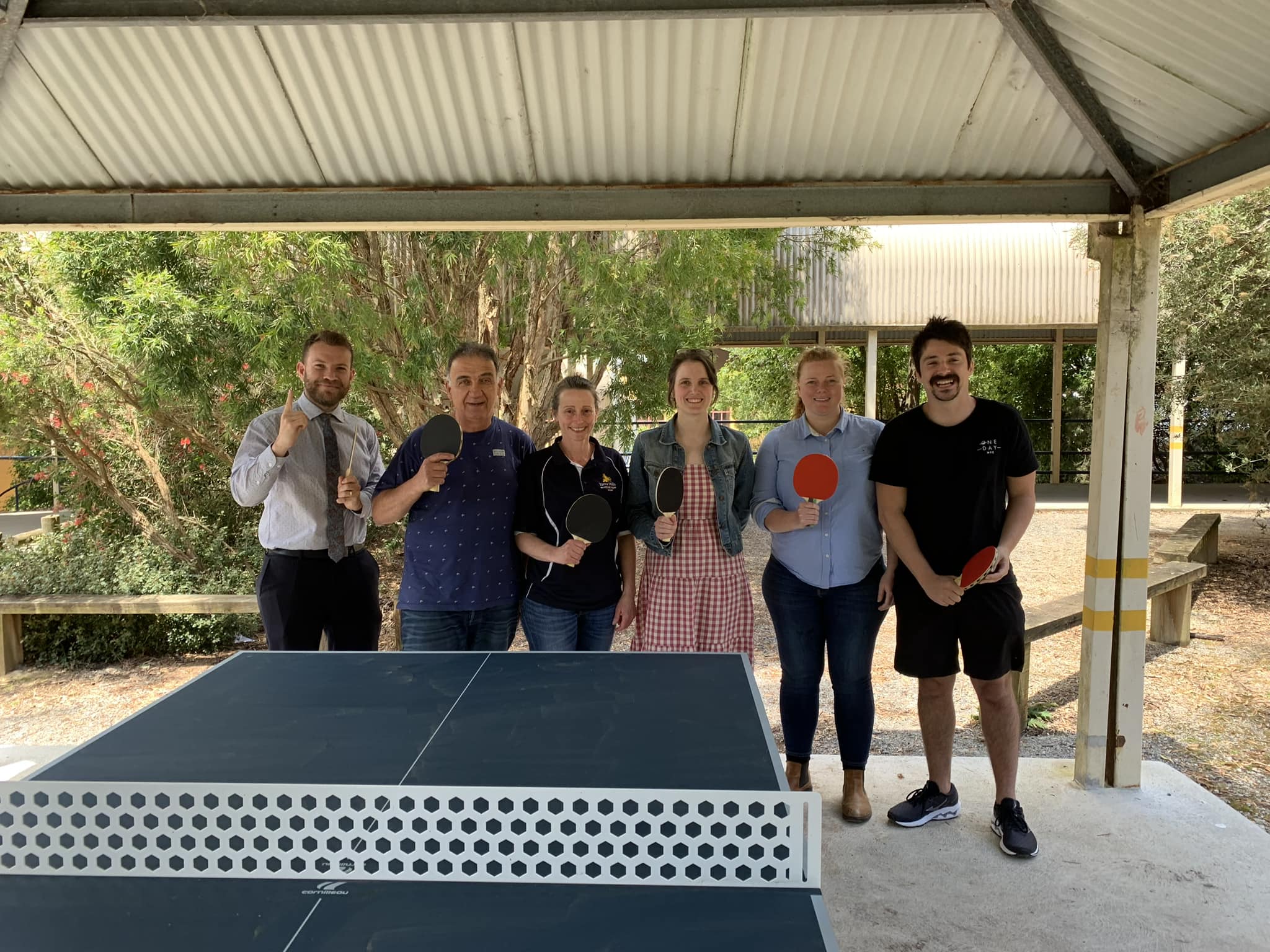 Teachers Verses Students Table Tennis Yarra Hills Secondary College